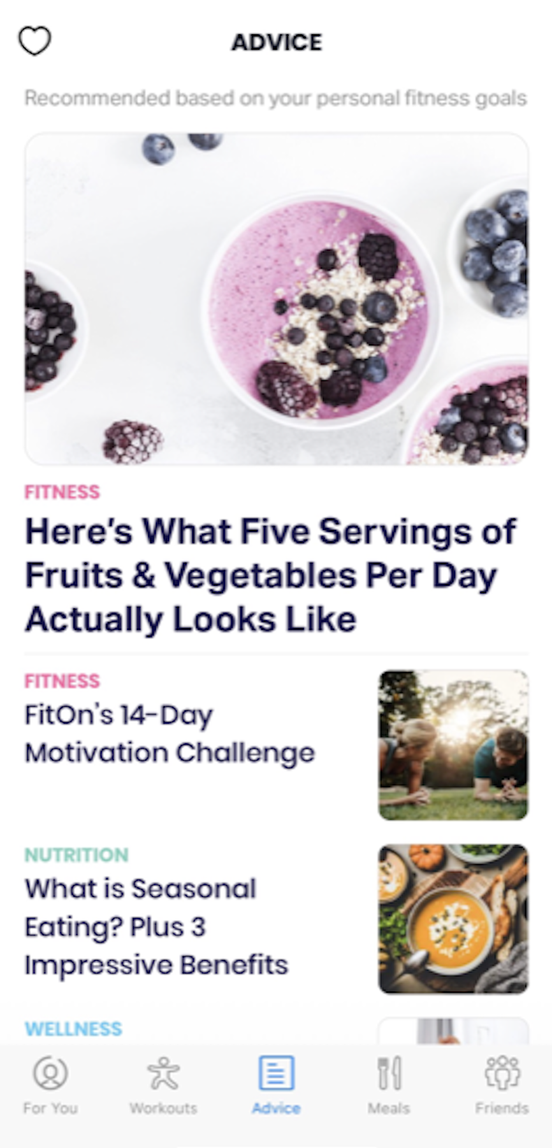 FitOn Health (Formerly Peerfit, Inc.) - vendor materials